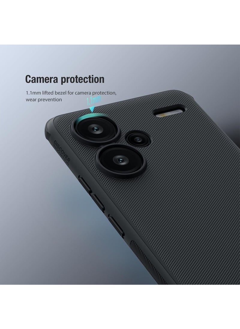 مناسب لهاتف Xiaomi Redmi Note 13 Pro Plus 5G/Note 13 Pro+ 5G، جراب غير لامع للغاية، غطاء حماية شامل غير لامع