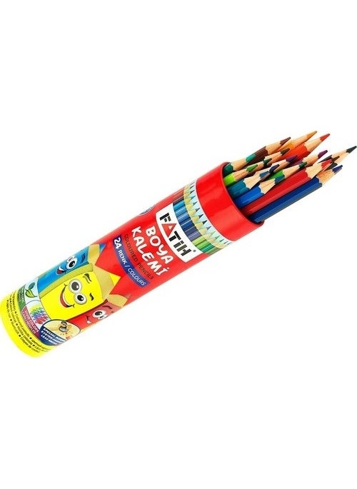 Fatih 24 Colors Full Size Metal Tube Dry Paint (33224)  - Image 3