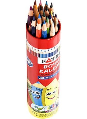 Fatih 24 Colors Full Size Metal Tube Dry Paint (33224)  - Image 4