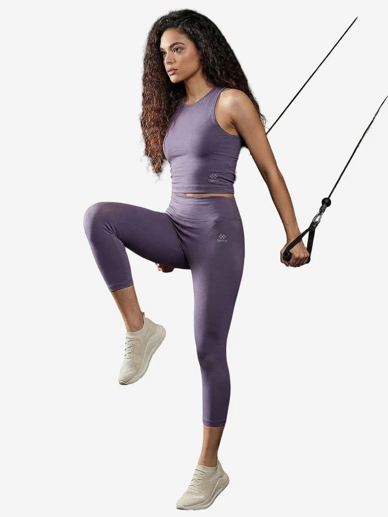 تومي لايف TOMMY Sleeveless Cotton Blend Active Set