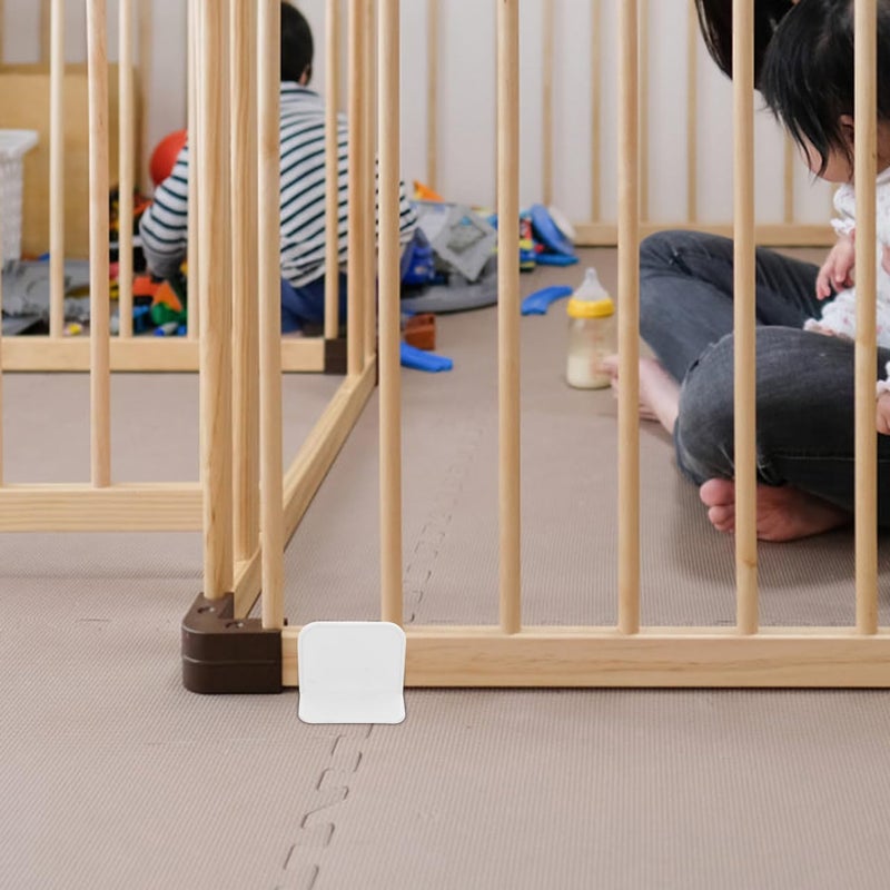 Vaguelly 4PCS Adhesive Furniture AnchorsAnti Tip Furniture Wall Anchors for Baby Proofing Plastic Playpen Stabilizer Home Supplies for Child Safety - Image 5