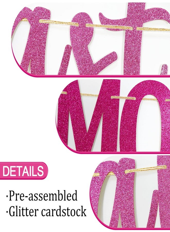FOZEE Breast Cancer Awareness Month Banner, Breast Cancer Party Decorations, October Pink Decor - Image 3