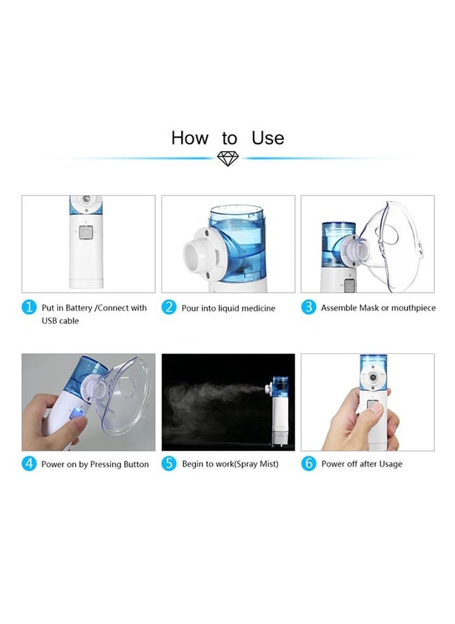 SCIENISH - SCIENISH Handheld Mesh Nebulizer For Asthma - Image 1