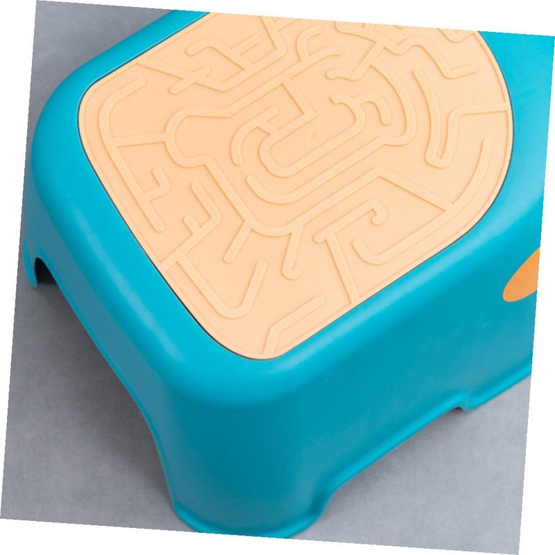 Amosfun 2pcs Boys and Girls Stool for Toddlers Non-Slip Step Stool Bathroom Footstool Safety Feature - Image 4