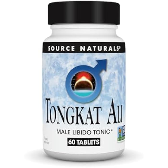 Source Naturals تونغكات علي منشط الرغبة الجنسية للذكور* - 60 قرص - Image 1