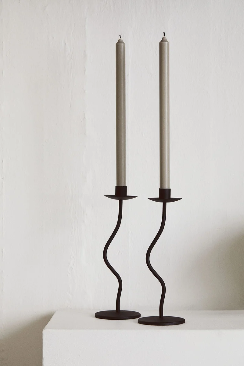 H&M Metal candlestick