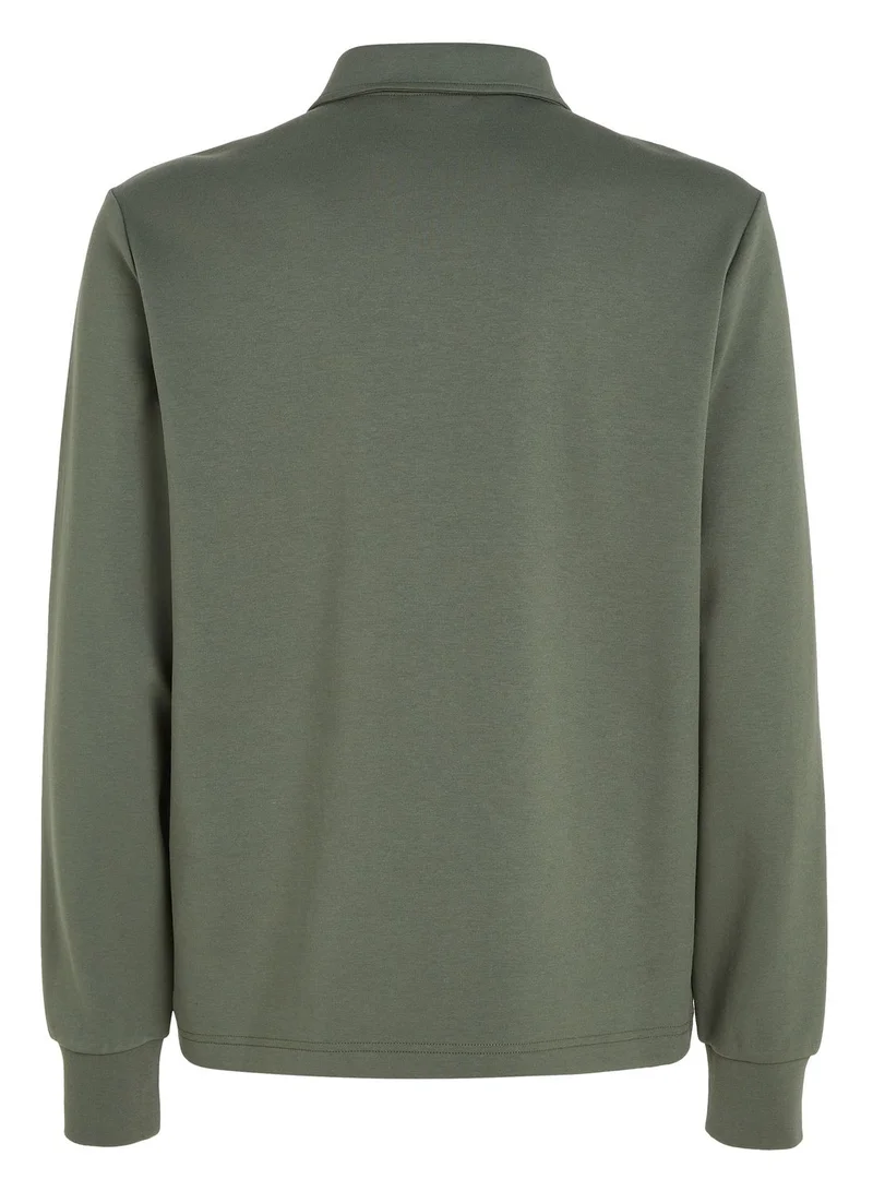 CALVIN KLEIN Logo Half Zip Sweatshirt