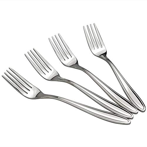 Jekiyo Stainless Steel Dinner Forks, 8 Inch, 12 Pieces Table Fork - Image 1