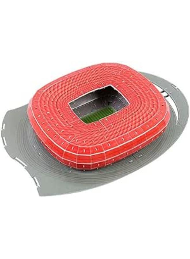 Classic Football Stadium Puzzle,3D Puzzle Soccer Club Venues,3D Paper Model Building Puzzle Kit, Soccer Stadium Souvenir Gift,Handmade Puzzle Ornaments，Cardboard Model (San Siro/Meazza)