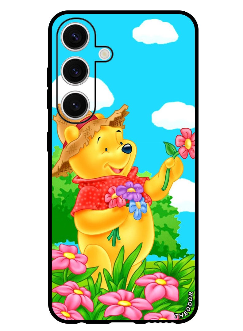 Theodor Protective Case Anti Scratch Shock Proof Bumper Cover For Samsung Galaxy S24 Winnie Pooh - Image 1