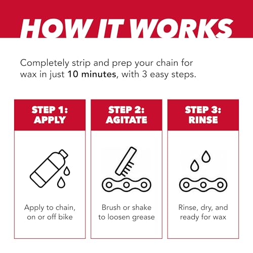 SILCA Ultimate Chain Stripper and Wax Prep, 16 oz - Quick One-Step Bike Chain Cleaner & Degreaser for Road, Gravel & MTB Bicycle Chains, Easy and Residue-Free for Factory or Used Chains - Image 3