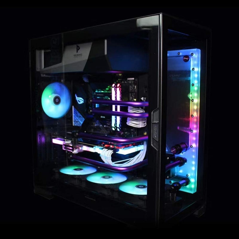 Antec 120mm Case Fan, RGB Case Fans, Single RGB Fans, PC Fan, 4-PIN RGB, F12 Series with Advanced Lighting Effects and PWM Control - Image 3