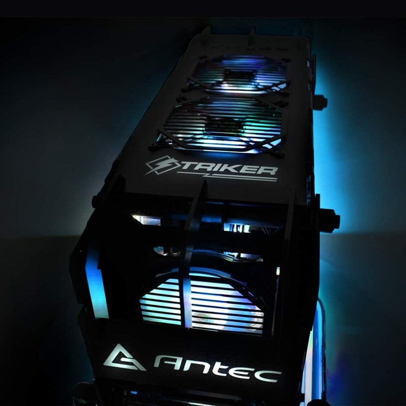 Antec 120mm Case Fan, RGB Case Fans, Single RGB Fans, PC Fan, 4-PIN RGB, F12 Series with Advanced Lighting Effects and PWM Control - Image 4