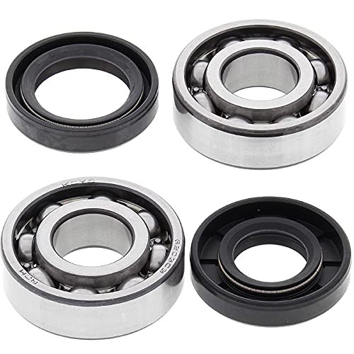 All Balls Racing Crank Bearing and Seal Kit 24-1061 Compatible With/Replacement For Yamaha PW50 1981-2018, QT50 1979-1987 - Image 1