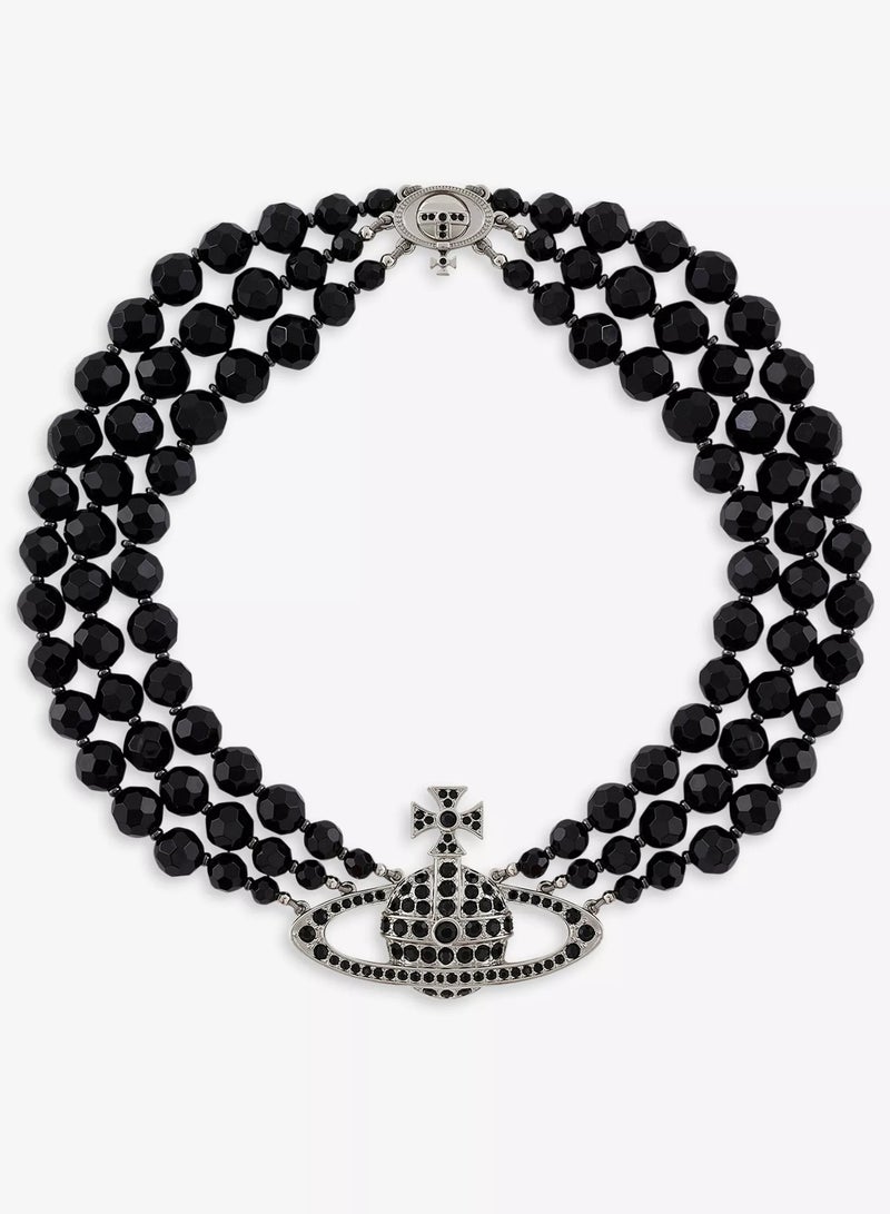 فيفيان ويستوود قلادة فيفيان ويستوود ميسالين بثلاثة صفوف - Image 3