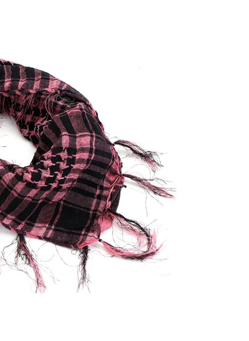 Loquat - Wind-Proof And Sand-Proof Warm Scarf Pink - Image 1