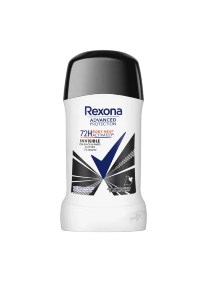 Rexona Advanced Protection invisible 72h anti-perspirant stick, 50 mL