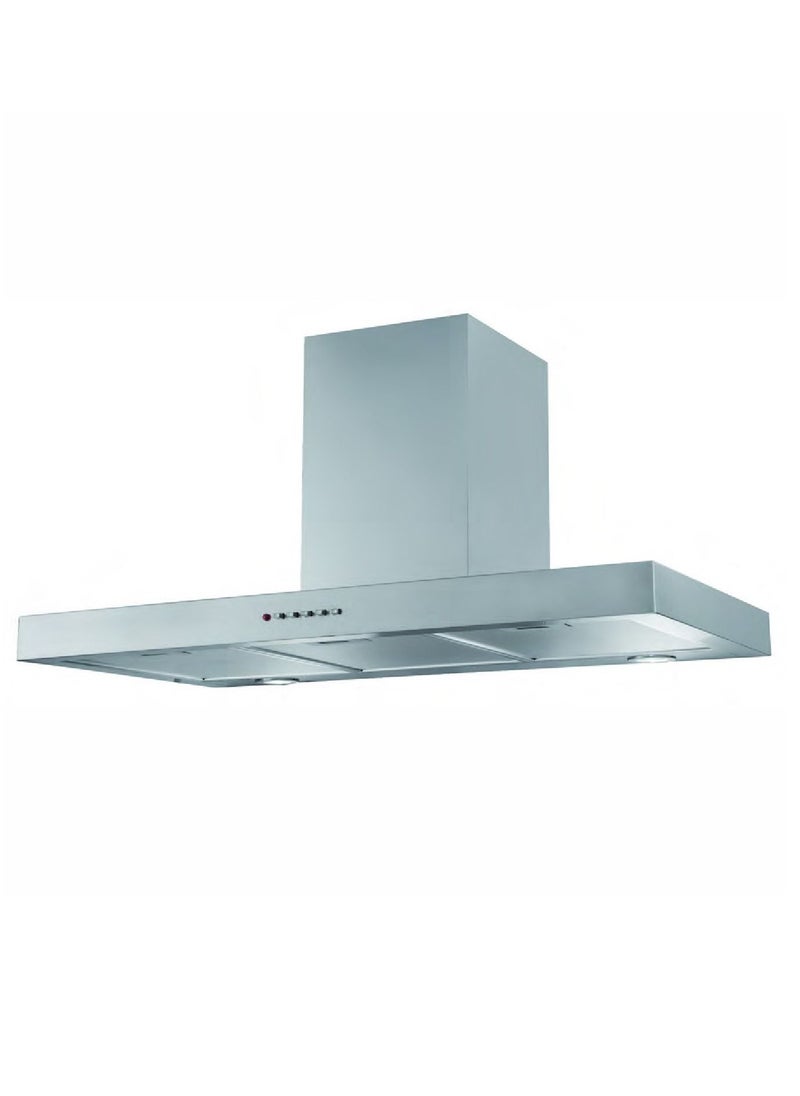 ELBA - T-Shape Hood 120 cm 710 m³/h - 3 speeds - Stainless Steel -ECH 1218 X- - Image 1
