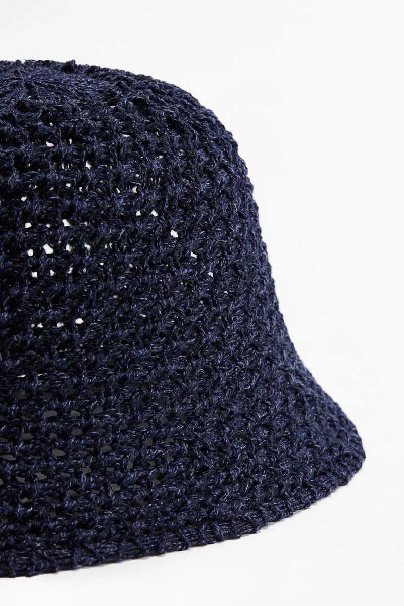 H&M Crochet-look bucket hat