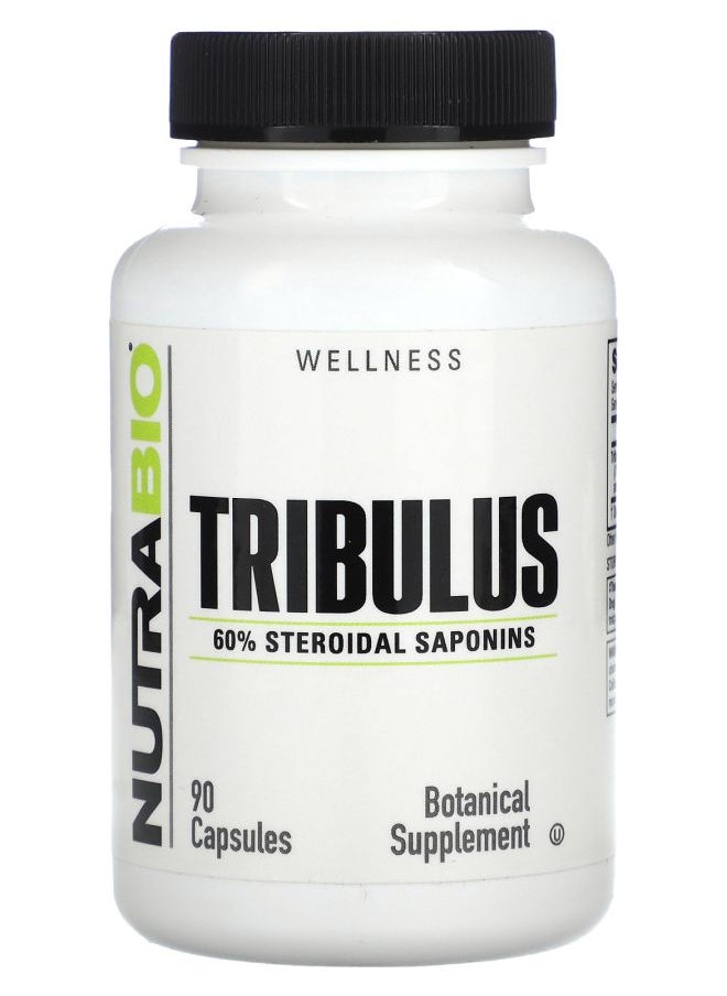 NutraBio - Tribulus 500 mg 90 Capsules - Image 1