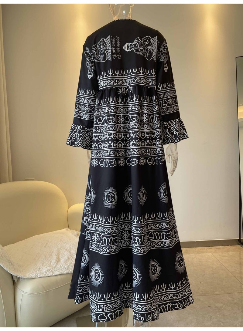 general 2025-2026 Shein Temu Print Dress - Image 3