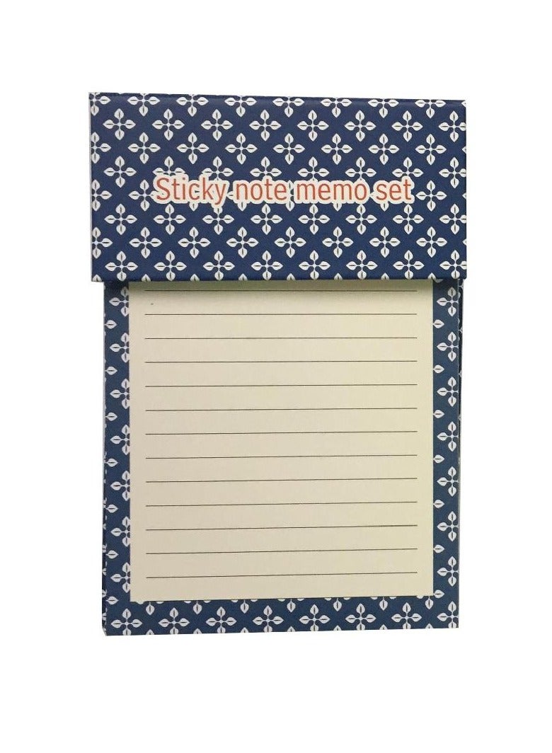 روكو أوراق ملاحظات لاصقة عصرية نمط مطبوع ١٥٠ ورقة