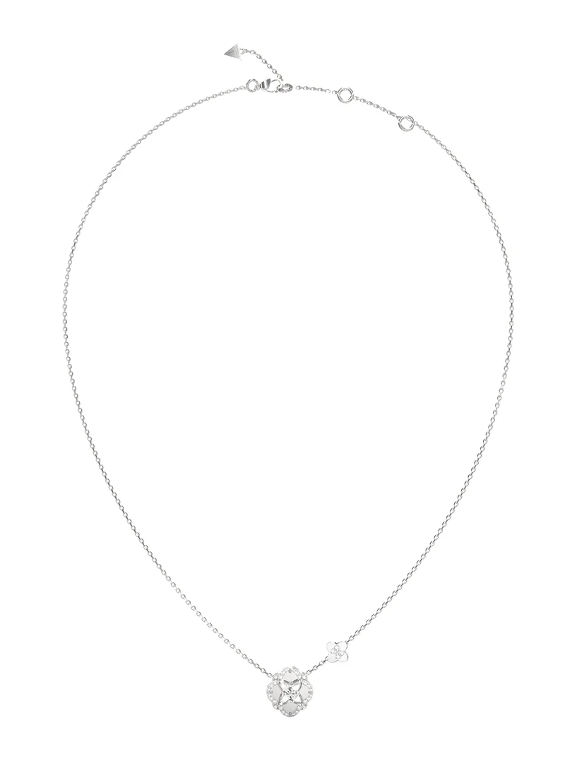 GUESS Wild Flower Logo Necklace