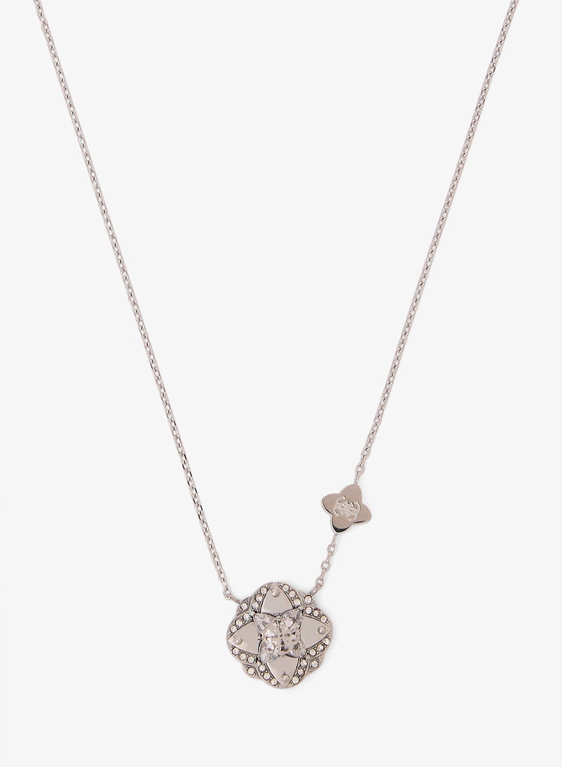 GUESS Wild Flower Logo Necklace - Image 2