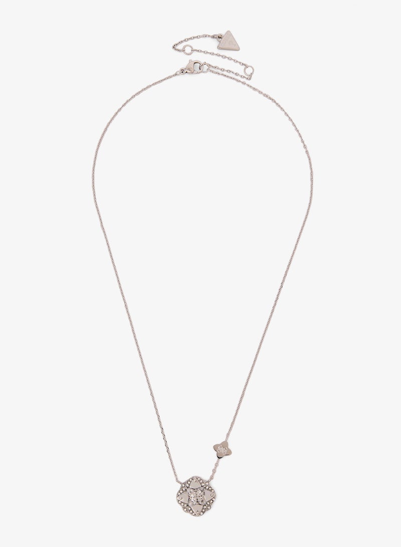 GUESS Wild Flower Logo Necklace - Image 1