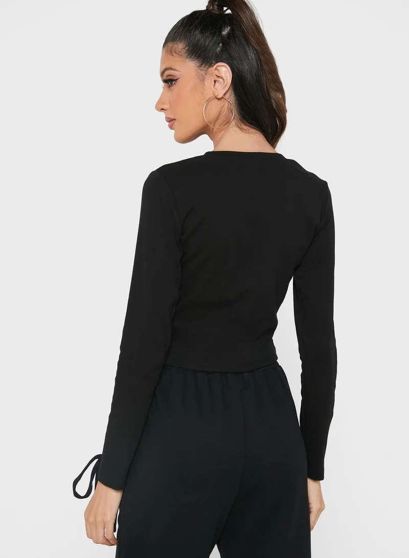 Ginger Curved Underbust Crop Top