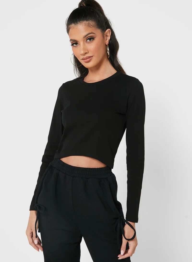 Ginger Curved Underbust Crop Top