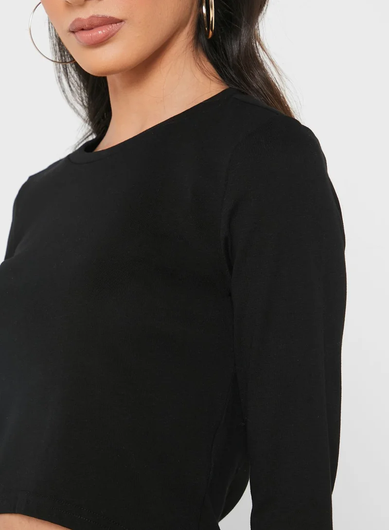 Ginger Curved Underbust Crop Top