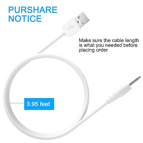 SIOCEN DC Charging Cable 2.5mm,USB Charger Cord 2.5mm,Fast Durable Original Replacement Power Adapter USB to DC Charging Cable 3FT - Image 5