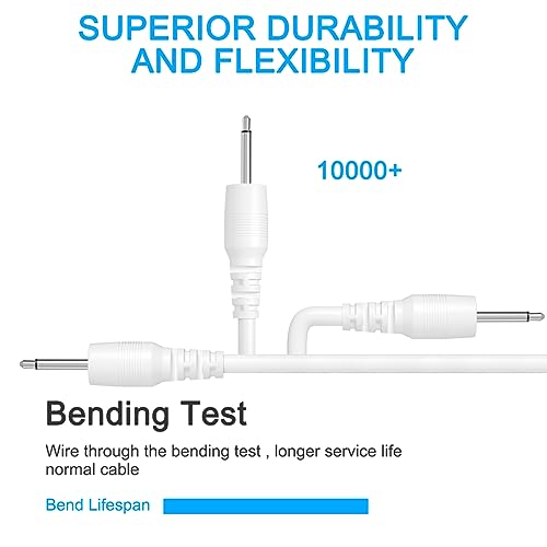 SIOCEN DC Charging Cable 2.5mm,USB Charger Cord 2.5mm,Fast Durable Original Replacement Power Adapter USB to DC Charging Cable 3FT - Image 4
