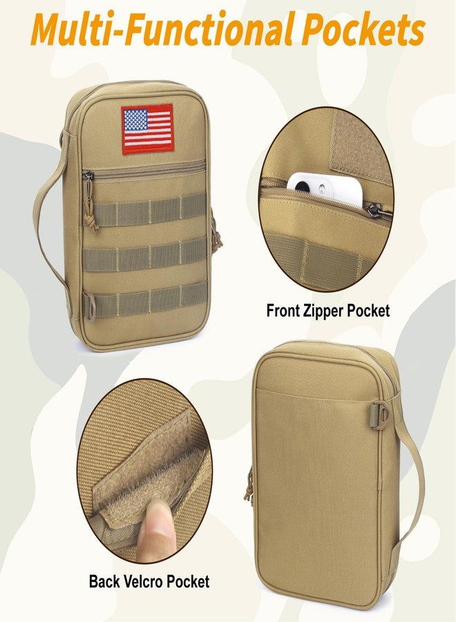 ATRIPACK Tactical Bible Cover For Men,Large Bible Case With Shoulder Strap,Water-Resistant Book cover With Handle,Multi-Functional Carrying Bible Holder Bag For Church,Study,Spiritual - Image 4