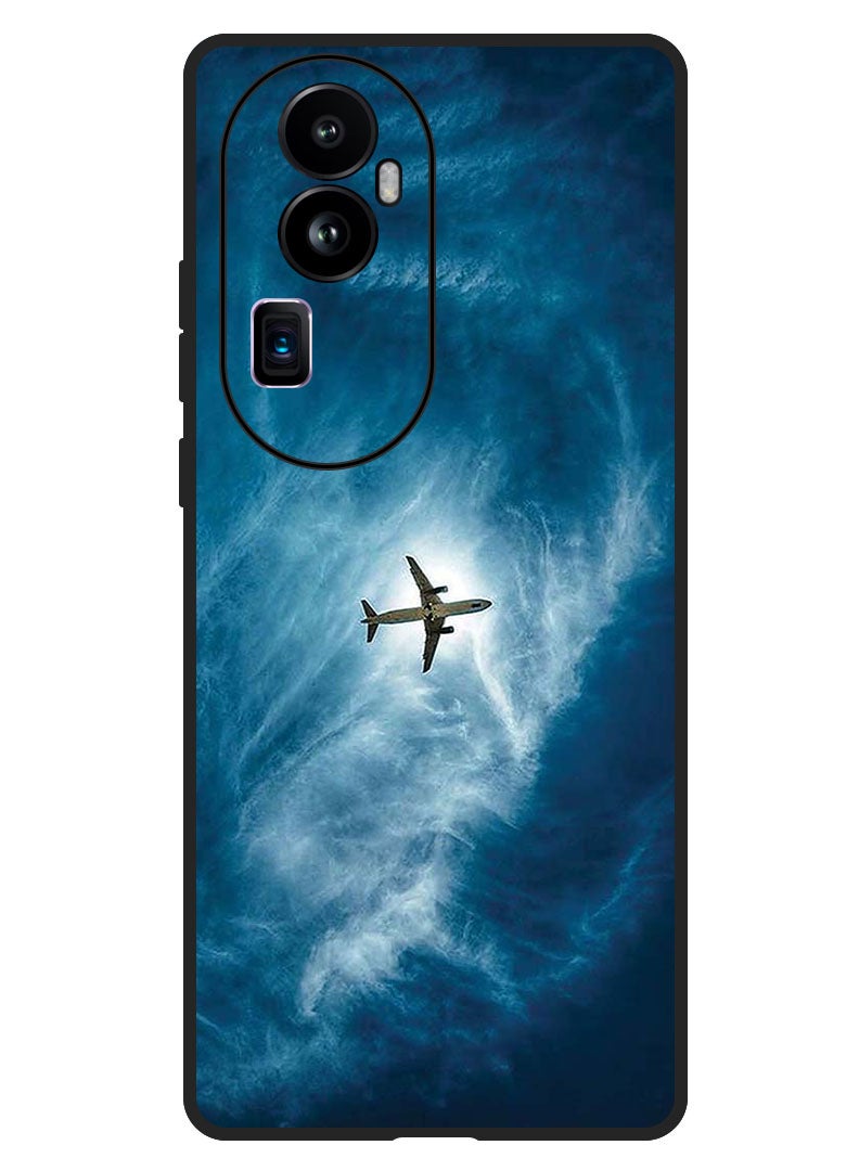 Theodor Protective Case Anti Scratch Shock Proof Bumper Cover For Oppo Reno 10 Pro Plus Plane In The Sky - Image 1