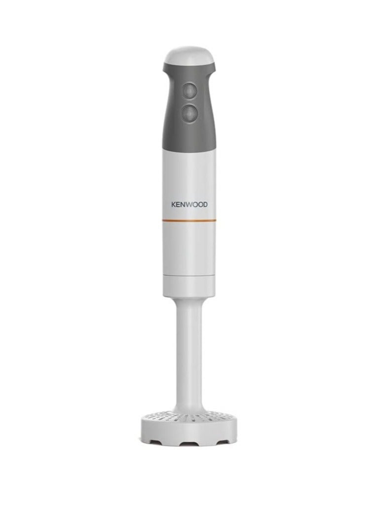 كينوود خلاط يدوي تريبلاد XL HBM40.306WH، عصا هرس مع قاعدة خلط من الفولاذ المقاوم للصدأ قابلة للإزالة مع شفرة ثلاثية لهرس أسرع، 850 واط، أبيض/رمادي - Image 3