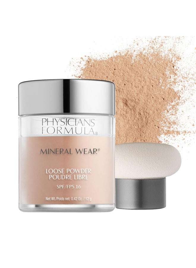 Physicians Formula - Mineral Wear Talc-Free Loose Powder Creamy Natural, Dermatologist Tested, Clinically Tested - Image 1