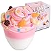 WATERELF Butter Scented Slime for Girls 1012 Big Slime for Kids Boys Party Favor Stress Relief Special Toys for Birthday Present 529 Oz BS002Yogurt Bowl - Image 2