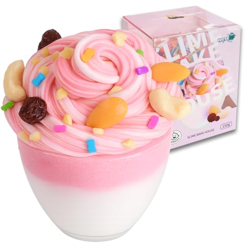 WATERELF Butter Scented Slime for Girls 1012 Big Slime for Kids Boys Party Favor Stress Relief Special Toys for Birthday Present 529 Oz BS002Yogurt Bowl - Image 1