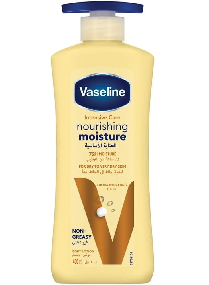 Vaseline Nourishing Moisture Ultra Hydrating Lipids 400ml