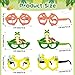 Harrycle 32 Pcs Bug Party Decorations Summer Insect Party Favors Bugs Paper Glasses Frame Insect Photo Booth Props Eyeglasses for Summer Spring Bugs Birthday Decorations Supplies - Image 4