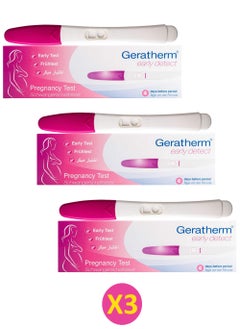 Geratherm Set Of 3 Pieces Early Detect Rapid Pregnancy Test (Germany)  - Image 1