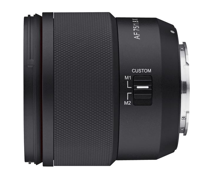 Samyang Af 75Mm F1.8 Compact Telephoto Auto Focus Lens For Fujifilm X Aps-C Mirrorless, Weather-Sealed, Quiet Stm Af, Custom Switch With Preset Aperture, Smooth Bokeh, Lightweight - Image 3