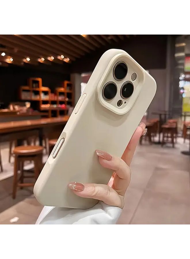 أغطية هاتف فاخرة غير لامعة ومقاومة للصدمات بتصميم بسيط، بلون وردي فاتح، متوافقة مع iPhone 12 Pro Max - Image 4