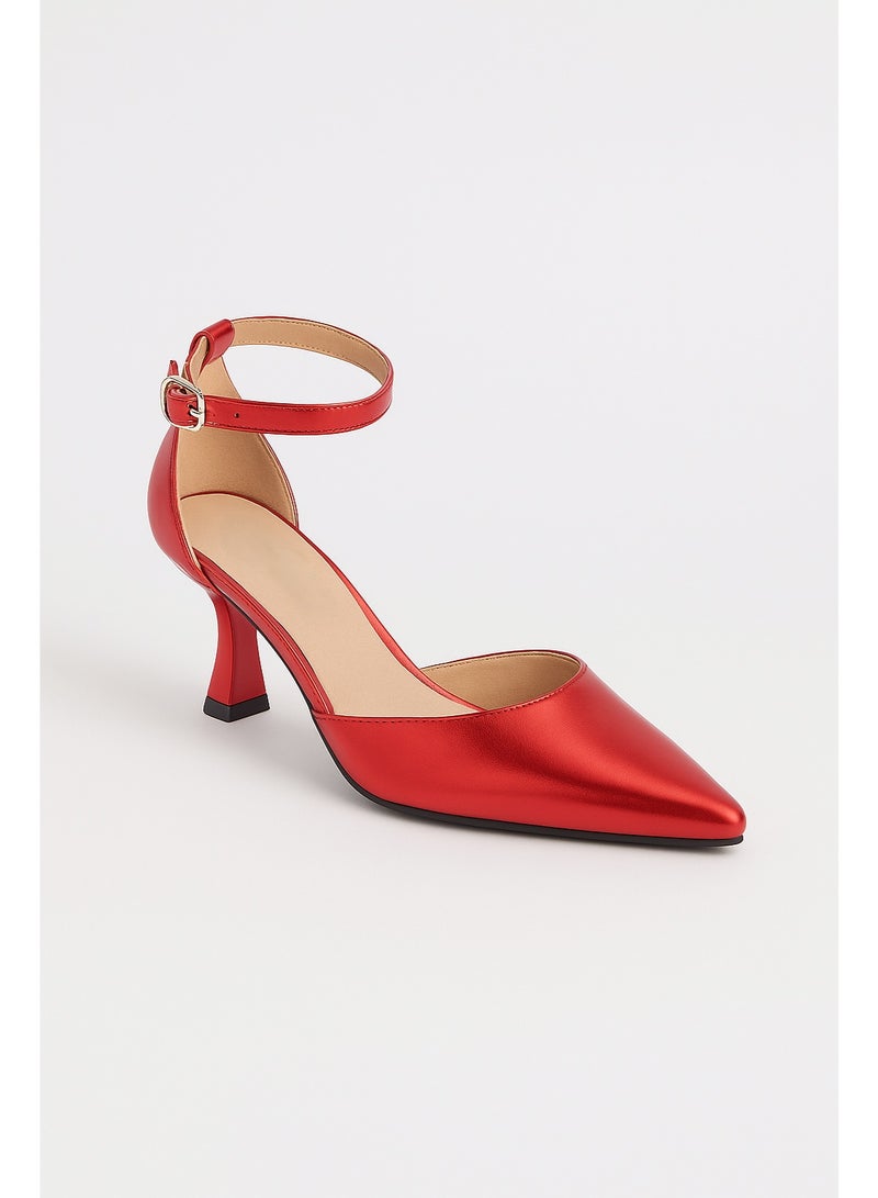 فيبراندا صندل بكعب أنيق مع رباط للكاحل C-59 - Image 3