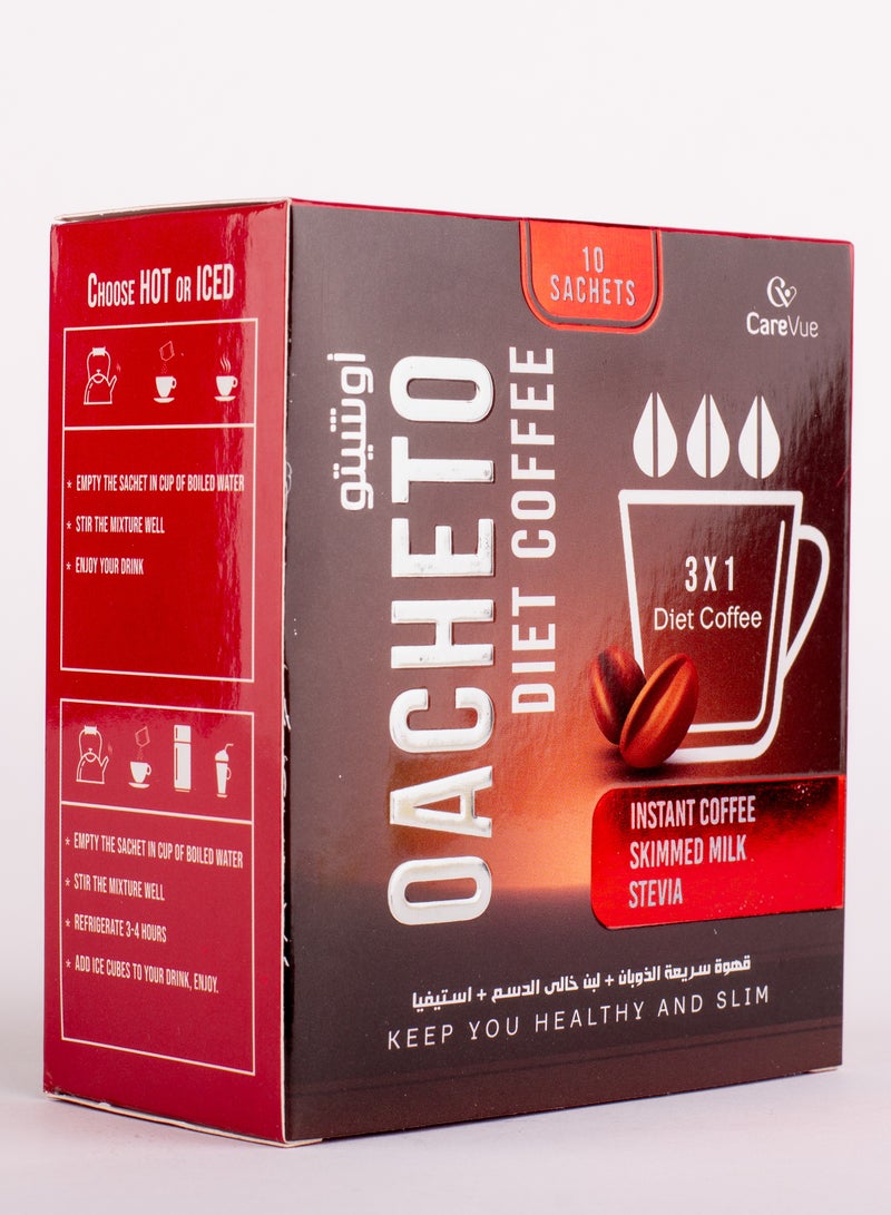 OACHETO Diet Instant Coffee 3*1 - Image 3