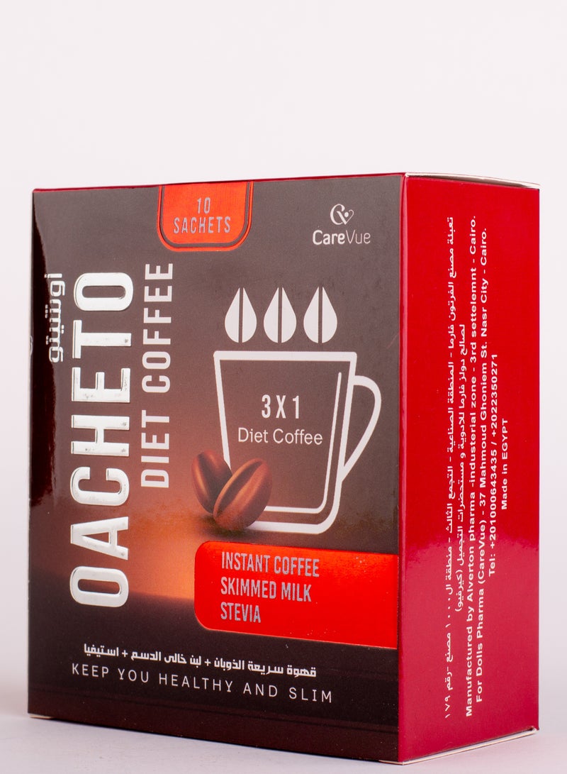 OACHETO Diet Instant Coffee 3*1 - Image 2