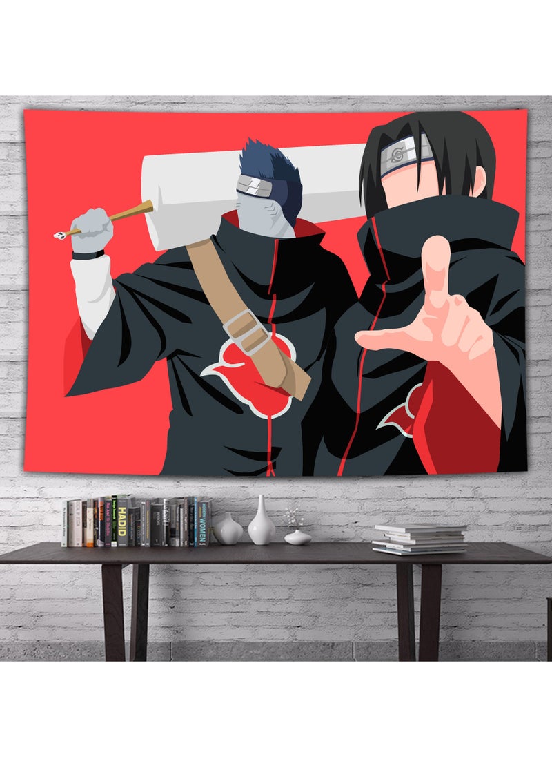 KUYING New Naruto Anime Background Cloth 