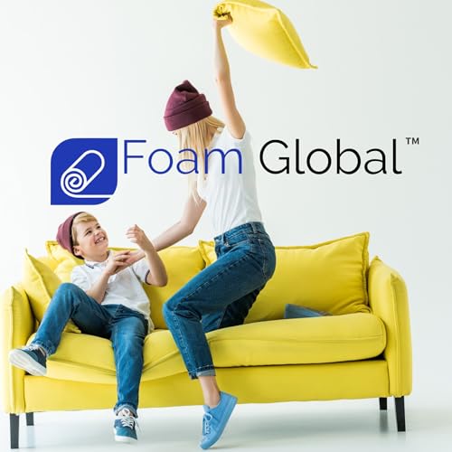 Foam Global High Density Cushion Craft Foam 1"x24"x72", Upholstery Foam Padding, Made In USA - Image 5